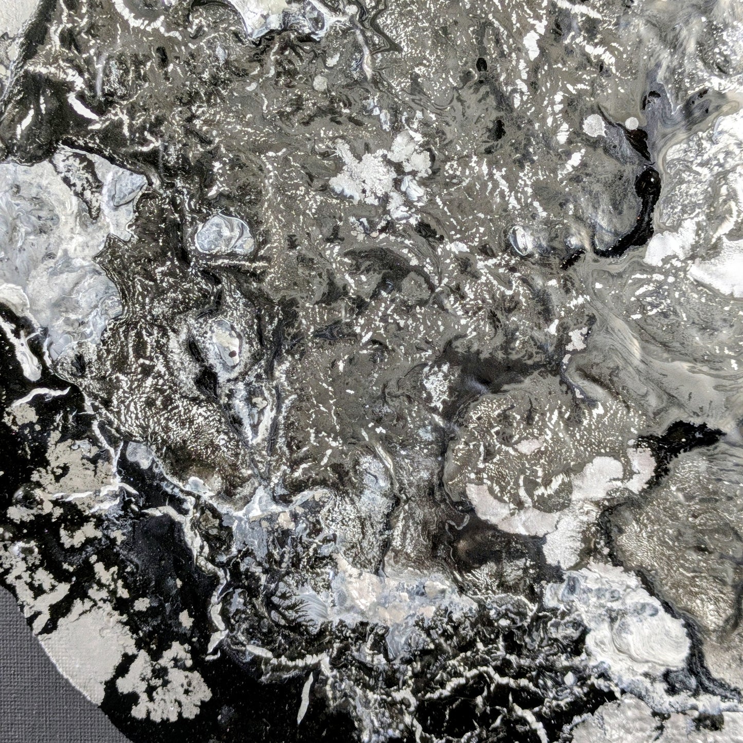 fluid art galaxy F6 宇宙 アートパネル 一点もの nest