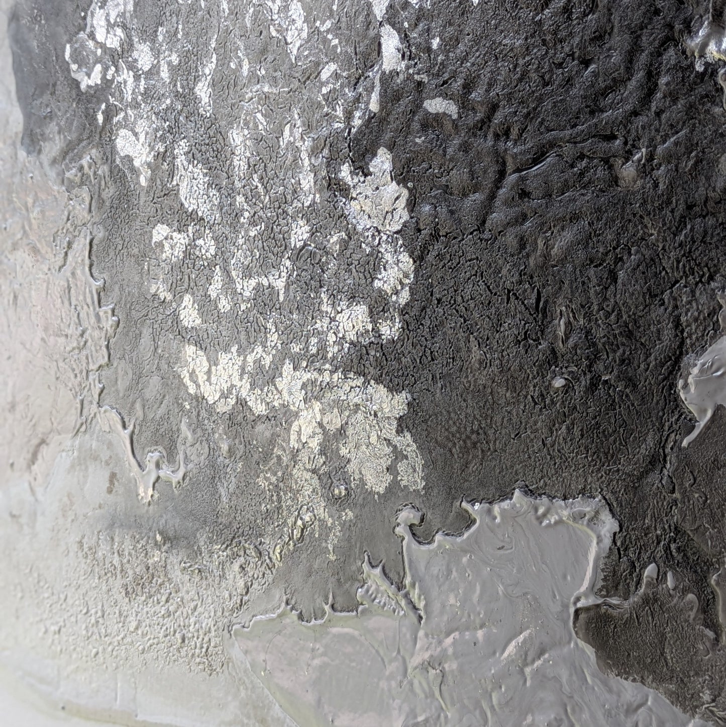 Quiet Umber｜Fluid Art Diptych｜F12 × 2