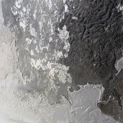 Quiet Umber｜Fluid Art Diptych｜F12 × 2