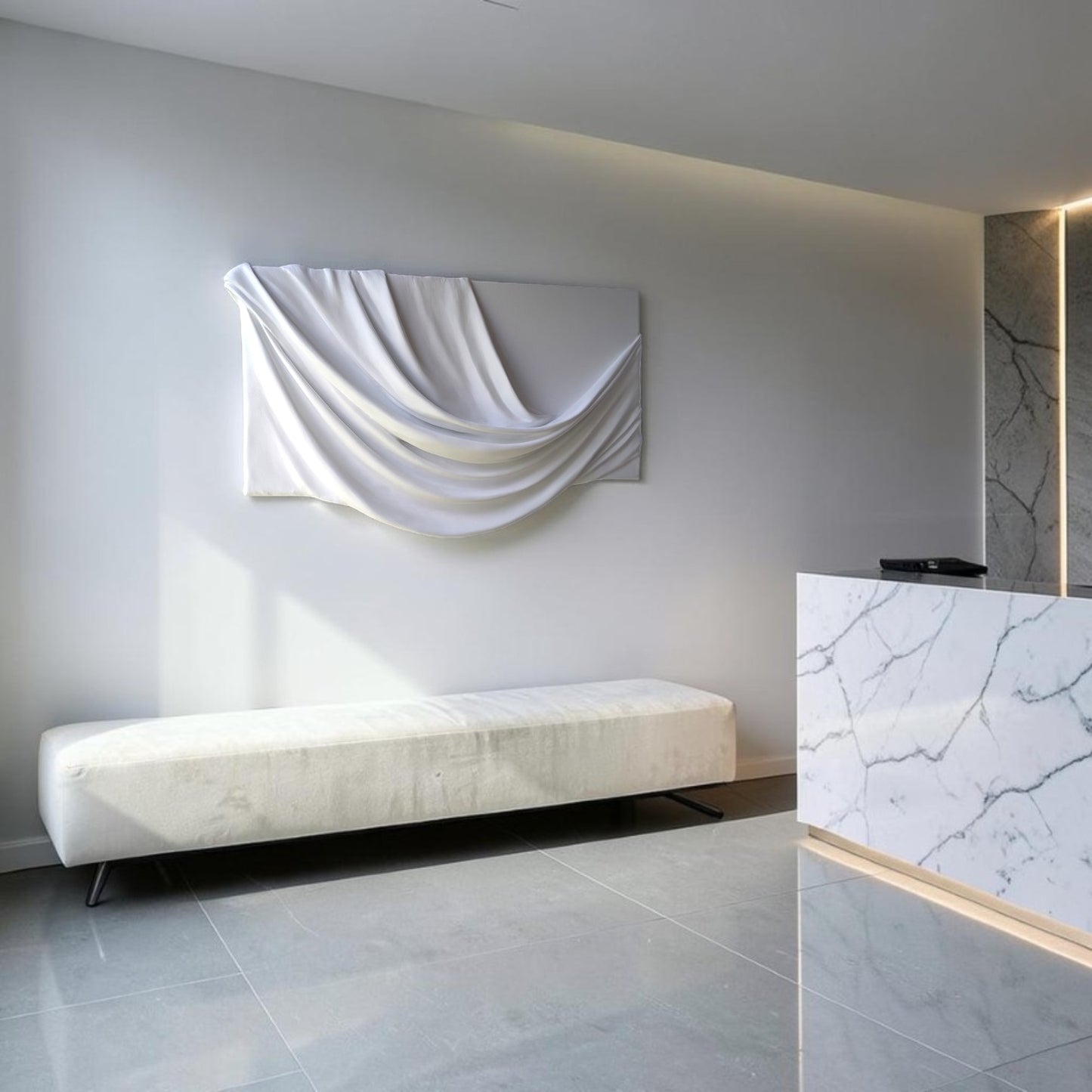 Held in Silence｜Drape Art｜40×80