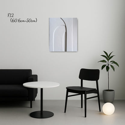  3D texture art arch アーチ 立体アート テクスチャー nest