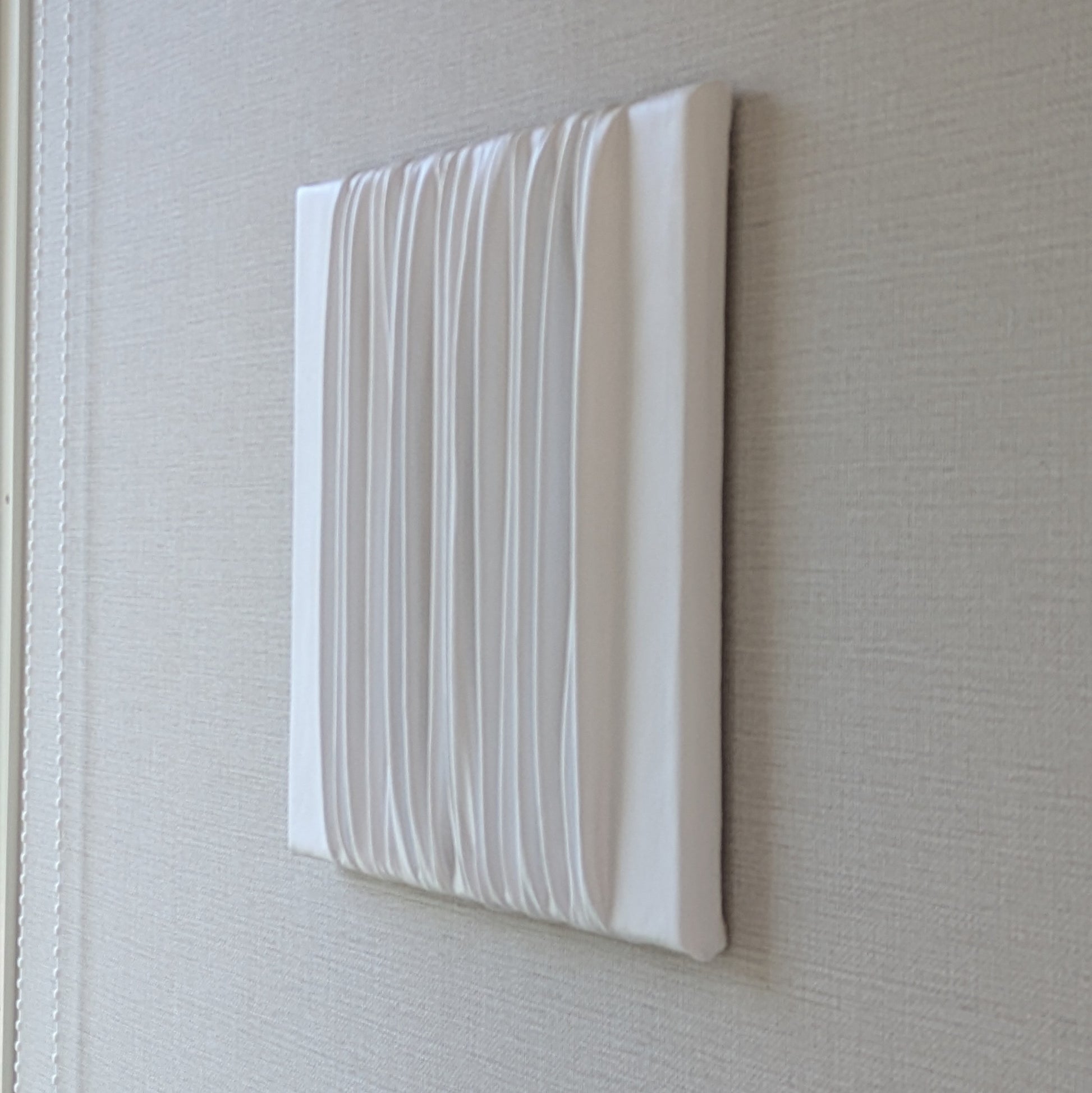 drape art straight 30×30 立体アート 壁掛け インテリア nest