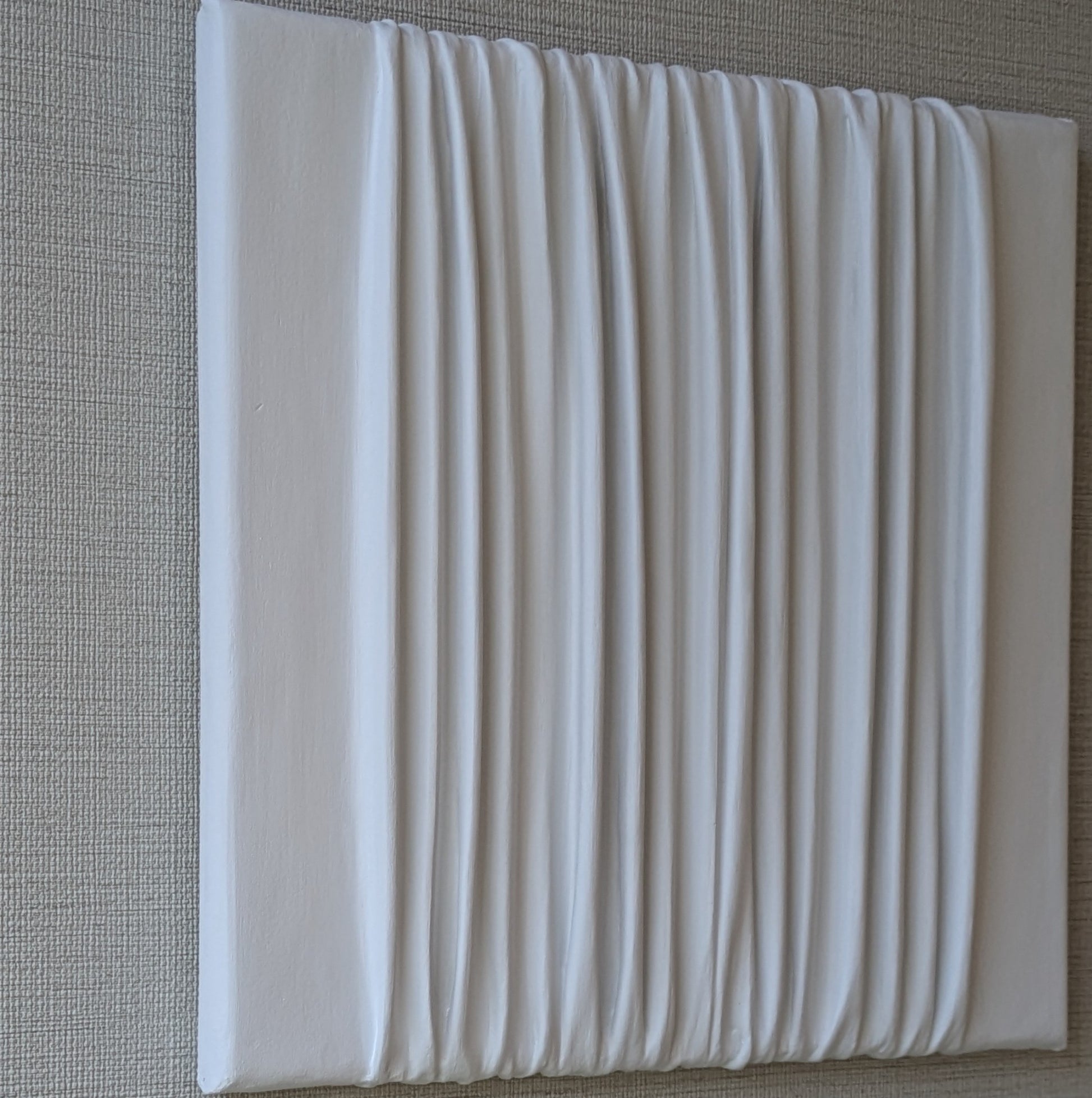 drape art straight 30×30 立体アート 壁掛け インテリア nest
