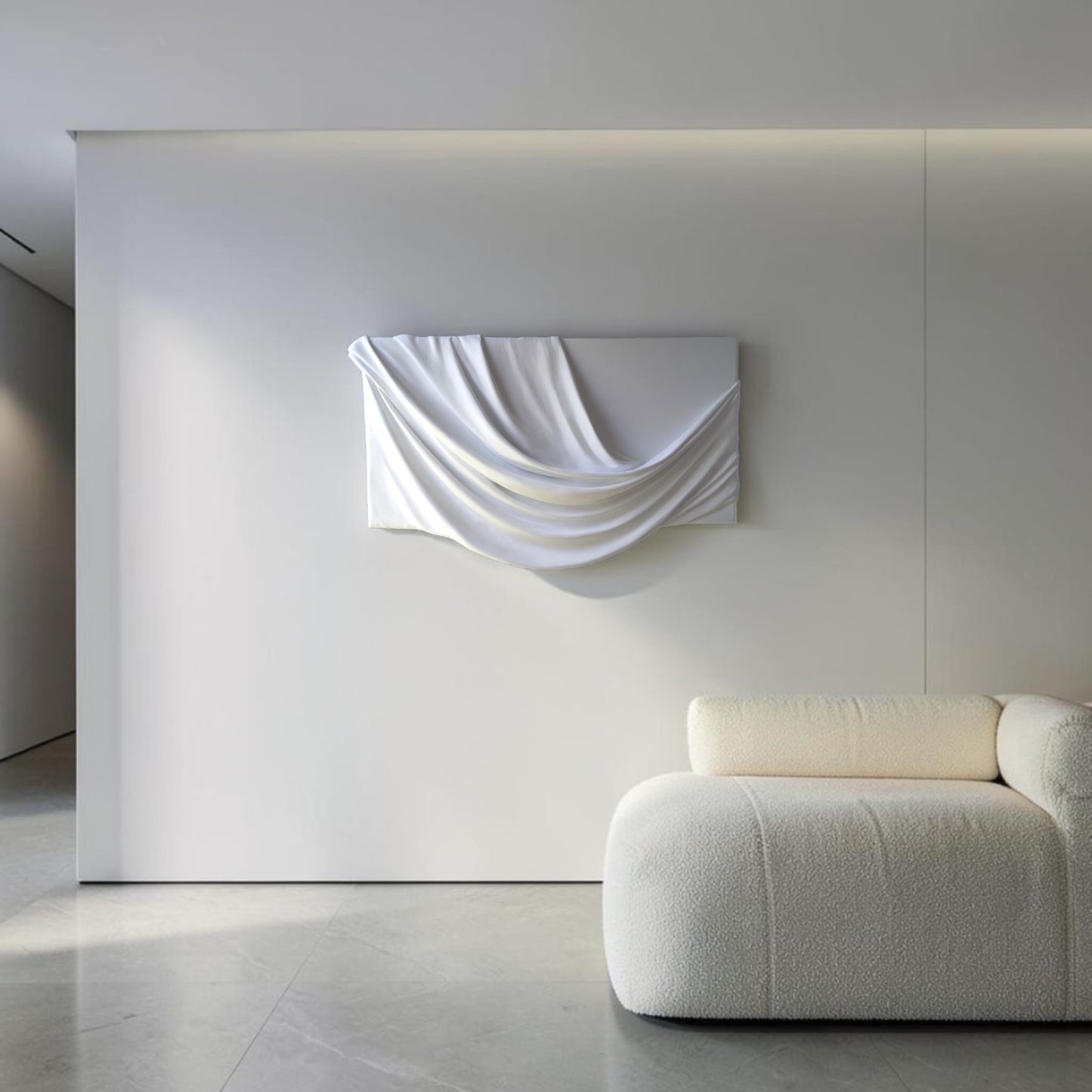Held in Silence｜Drape Art｜40×80