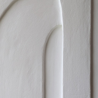  3D texture art arch アーチ 立体アート テクスチャー nest