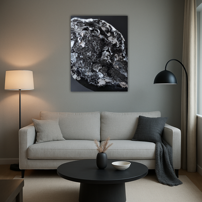 fluid art galaxy F6 宇宙 アートパネル 一点もの nest